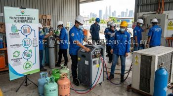 refrigerant recycling process Malaysia DOE