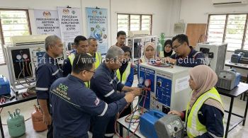 DOE refrigerant competency training Malaysia