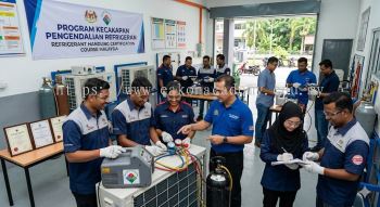 certified refrigerant handling class Malaysia