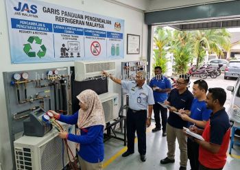 JAS refrigerant handling guidelines Malaysia