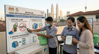ozone depleting substances guidelines Malaysia DOE