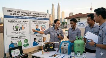 refrigerant containment guidelines Malaysia DOE