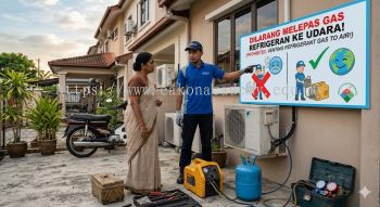 HVAC refrigerant venting ban Malaysia
