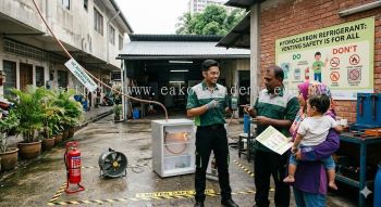 hydrocarbon refrigerant venting safety Malaysia