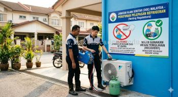 refrigerant emission venting rules Malaysia DOE