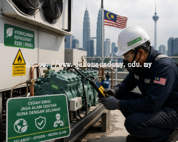 hydrocarbon refrigerant emission safety Malaysia