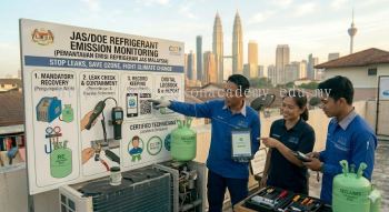 refrigerant emission monitoring Malaysia DOE