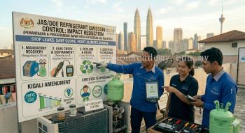 refrigerant environmental impact reduction Malaysia DOE