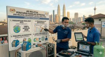 refrigerant gas control regulations Malaysia DOE