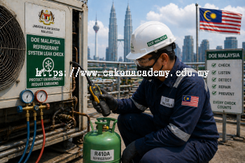 DOE Malaysia refrigerant system leak checks