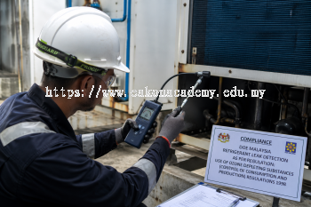 refrigerant leak detection compliance Malaysia DOE