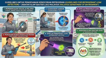 refrigerant leak detection methods DOE Malaysia