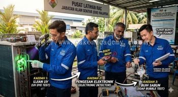 refrigerant leak detection standards Malaysia DOE