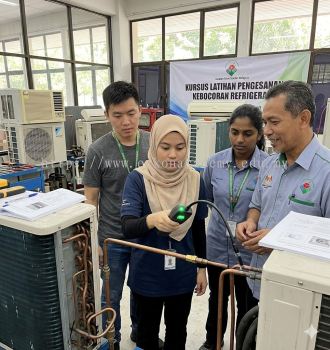 refrigerant leak detection training Malaysia DOE