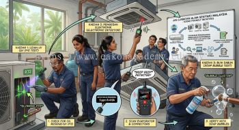 refrigerant leak monitoring procedures Malaysia