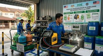 low GWP refrigerant containment Malaysia DOE