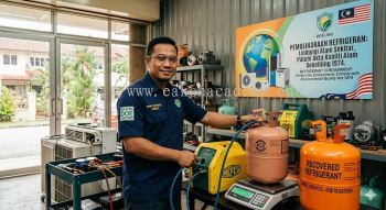 refrigerant emission containment best practices Malaysia