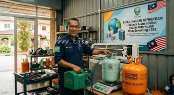 refrigerant gas containment methods Malaysia