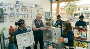 refrigerant emergency safety procedures Malaysia DOE