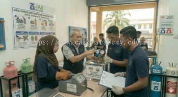 refrigerant leak safety standards Malaysia DOE