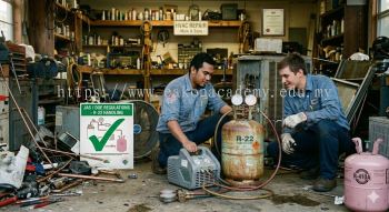 DOE refrigerant hazardous substance handling