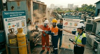 environmental risk refrigerant handling Malaysia DOE
