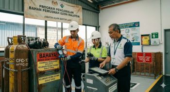 ozone depleting hazardous refrigerant handling Malaysia