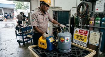refrigerant containment hazardous material Malaysia DOE
