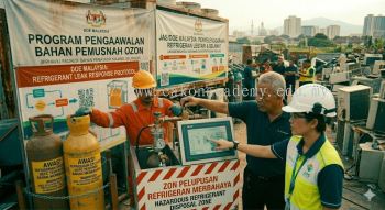 refrigerant disposal hazardous material Malaysia DOE