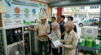 HVAC system regulations Malaysia refrigerant DOE