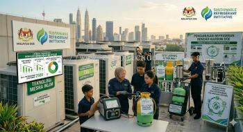 eco friendly refrigerant handling Malaysia DOE