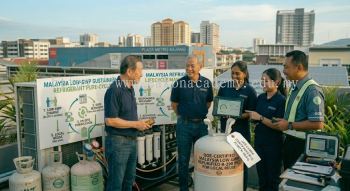 low GWP sustainable refrigerant management Malaysia