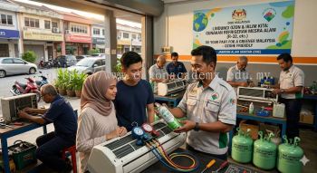 DOE approved ozone refrigerant handling Malaysia