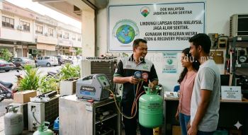 refrigerant emission ozone control Malaysia