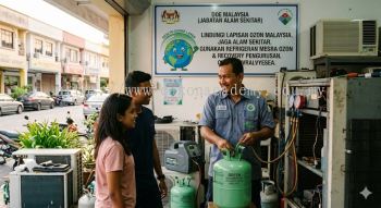 refrigerant environmental ozone protection Malaysia