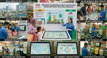 refrigerant environmental impact GWP Malaysia