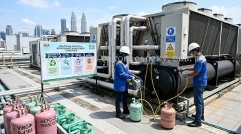 industrial HVAC refrigerant management Malaysia