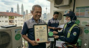 certified refrigerant technician Malaysia DOE