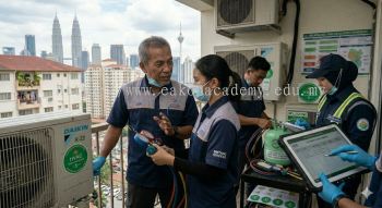 JAS certified refrigerant technician Malaysia