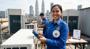 JAS environmental certification HVAC technician