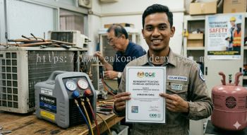 professional refrigerant technician certification Malaysia