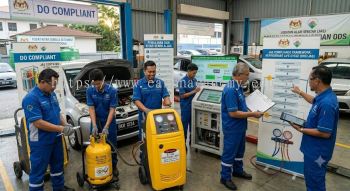 HVAC refrigerant recycling compliance Malaysia