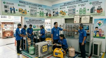 refrigerant recovery recycling procedures Malaysia DOE