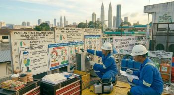 environmental safe refrigerant handling Malaysia