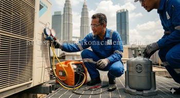 HVAC safe refrigerant handling Malaysia