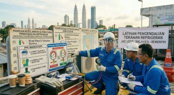 refrigerant pressure safety handling Malaysia