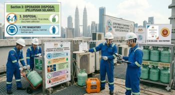 refrigerant safe disposal procedures Malaysia DOE