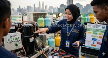 certified CSTP refrigerant technician Malaysia DOE