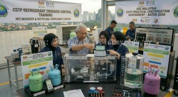 CSTP refrigerant emission control training Malaysia DOE