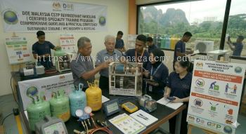 CSTP refrigerant handling guidelines Malaysia